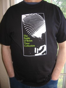 Paddy O'Brien Tune Collection tee shirt